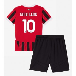 AC Milan Rafael Leao #10 Domaci Dres za Dječji 2024-25 Kratak Rukavima (+ kratke hlače)